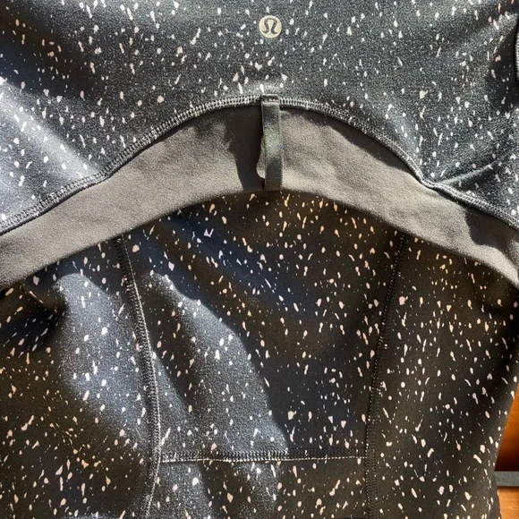 Lulu lemon women’s define jacket, SIZE: 2, COLOR: black with white speckles - Picture 3 of 5